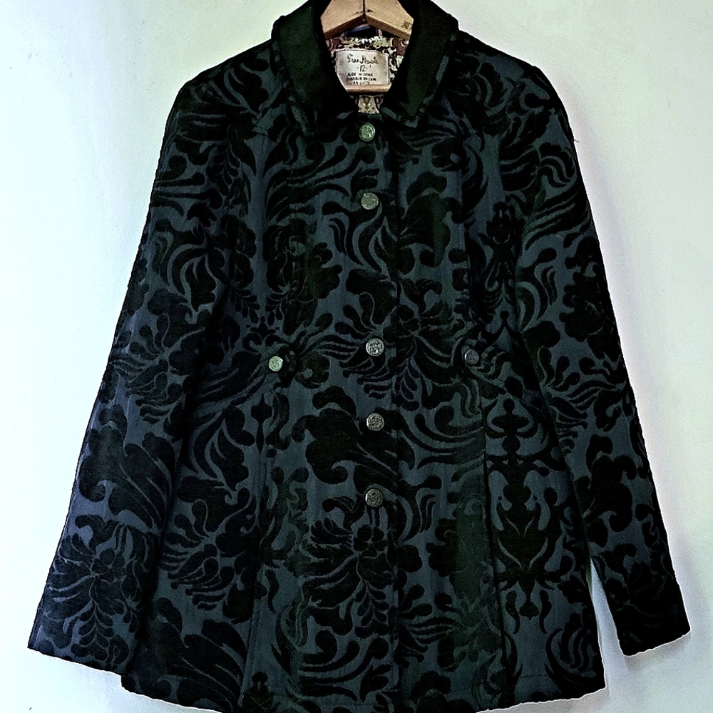 Free People Black and Blue jacket